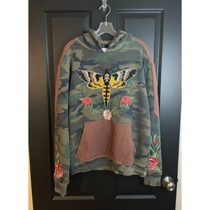 Y2K Hudson OuterWear Embroidered Camo Hoodie